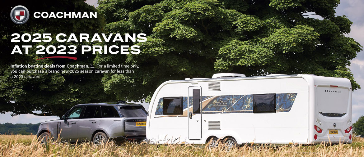 Coachman Caravans 2025 Caravans at 2023 Prices Offer