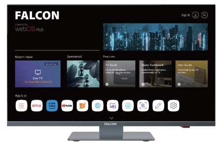 Falcon WebOS 27 Smart TV, Soundbar & Router Bundle